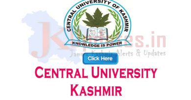 Central University Kashmir , Central University Jobs, CU Jobs, Govt Jobs in CU,JK Govt Jobs, University Jobs, Central University Kashmir , Central University Jobs, CU Jobs, Govt Jobs in CU,JK Govt Jobs, University Jobs, CUK
