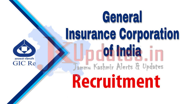 General Insurance Corporation of India Recruitment, GIC Jobs, GIC Notification, GIC Recruitment