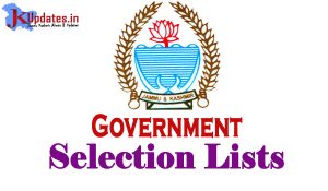 Government Selection Lists