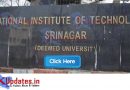 NATIONAL INSTITUTE OF TECHNOLOGY SRINAGAR, JRF/SRF/RA Jobs, NIT Jobs, J&K Govt, JK Jobs, Jobs in Kashmir, Jobs in Jammu, JKUpdate, JK Update