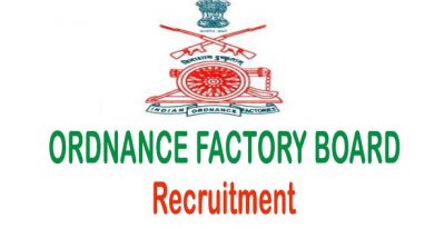 Ordnance Factory Recruitment for 105 Posts