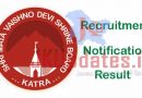 Shri Mata Vaishno Devi Shrine Board Recruitment for Various Posts