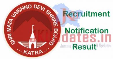 Shri Mata Vaishno Devi Shrine Board Recruitment for Various Posts