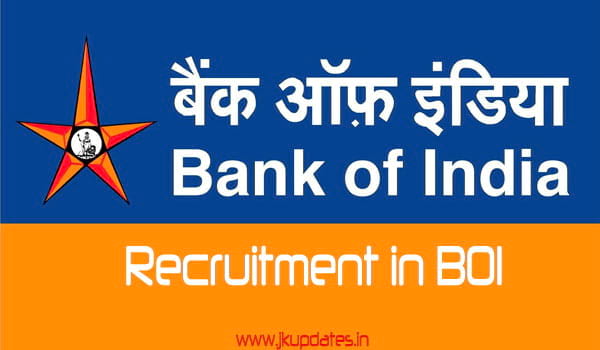Bank of India Recruitment, BOI Posts, Bank of India Jobs ,Class IV Posts, Clerical Posts, PO Posts, Other Bank Jobs, BOI Jammu Jobs, BOI Kashmir Posts