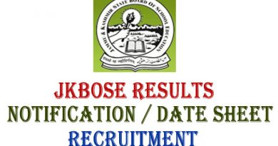 jkbose.ac.in, JKBOSE, JKBOSE Results, JKBOSE Exams, JKBOSE Notifications,J&K School Board, JK Board, JKBoard, JK Bord, JKBOSE Date Sheet, Class 10, Class 11th, Class 12th Date Sheet