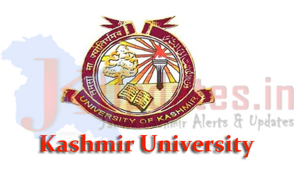 Kashmir University, Kashmir University Jobs, KU Jobs, Govt Jobs in KU,JK Govt Jobs, University Jobs
