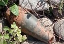 Old Mortar shell found during BSF operation in Samba