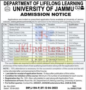university of jammu