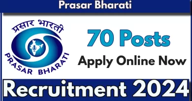 Prasar Bharati Recruitment 2024, Salary : Rs 40,000 PM