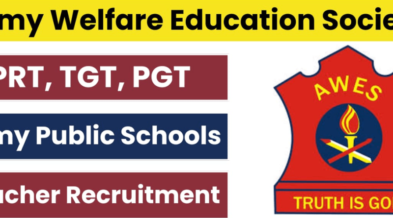 AWES Army School Teacher Recruitment 2024