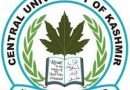 Central University of Kashmir Admission Notice