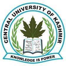 Central University of Kashmir Admission Notice