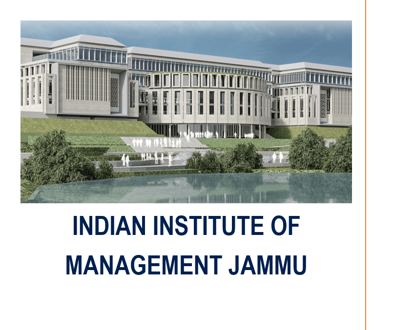 Job Recruitment in IIM Jammu
