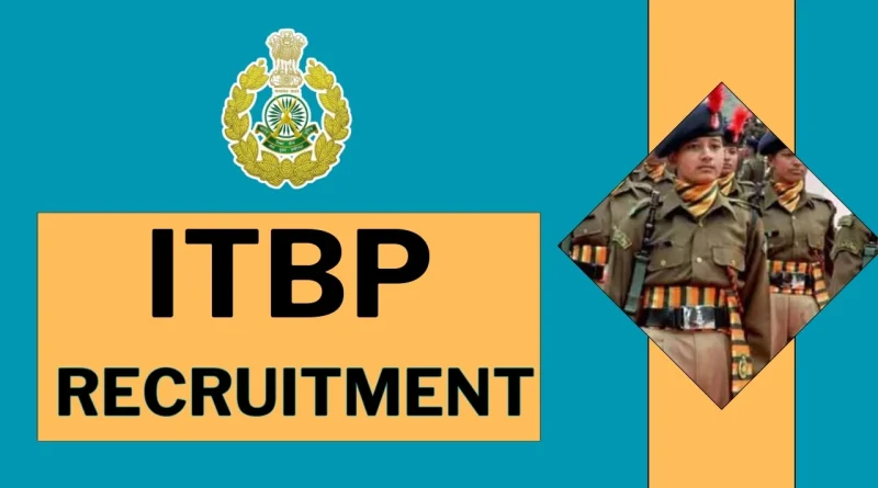 ITBP Recruitment 2024