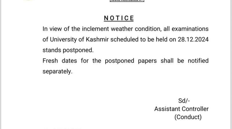 Kashmir University