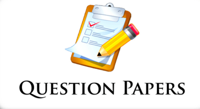 Sample Paper, Question paper