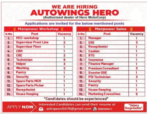 Autowings Hero Jobs