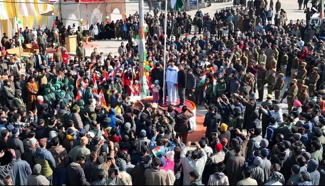 National flag unfurled for first time in 35 years at Tral in J&K