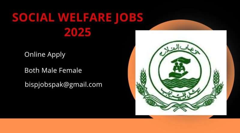 Social Welfare Recruitment 2025