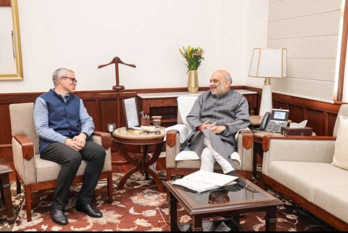 Omar Abdullah Meets Amit Shah In Delhi, Discusses J&K Statehood, Governance Matters