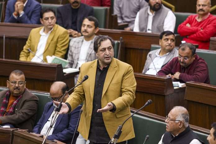 Sajjad Lone Walks Out Of Jammu And Kashmir Assembly