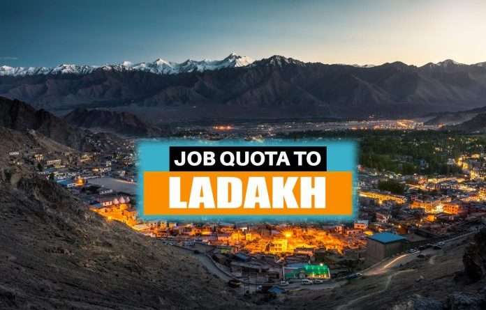 Govt Discusses Proposals To Grant Job Quota To Locals In Ladakh