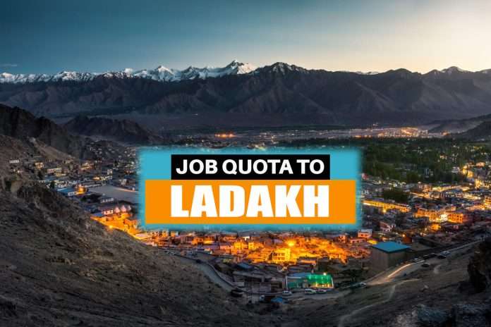 Govt Discusses Proposals To Grant Job Quota To Locals In Ladakh