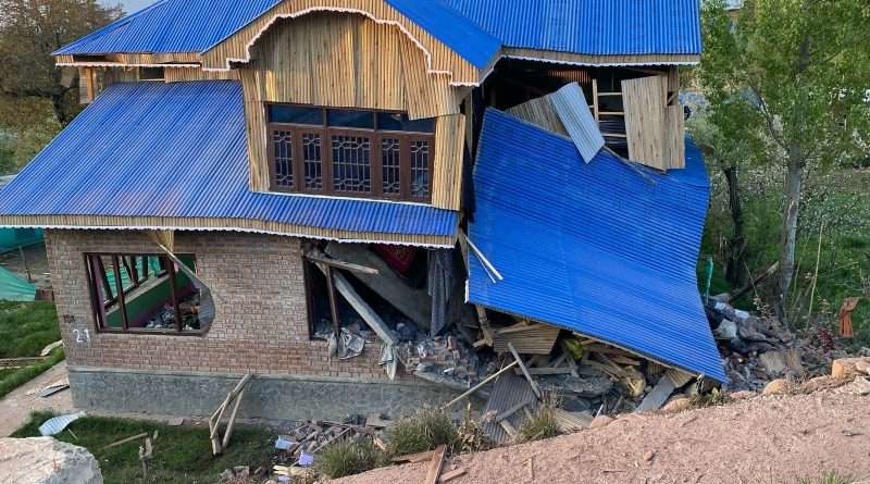 Pahalgam Attack: 3 Residential Houses Of 3 Active Terrorists Demolished In Pulwama, Kulgam And Shopian