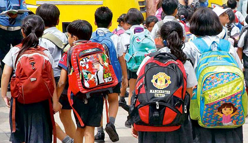 DSEJ asks schools to implement NCERT guidelines for reducing weight of school bags