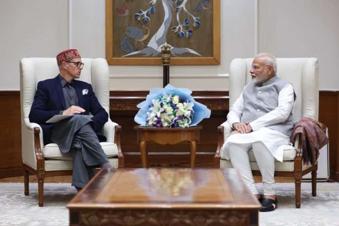 Omar Abdullah Calls On PM Modi, Discusses Situation In J&K
