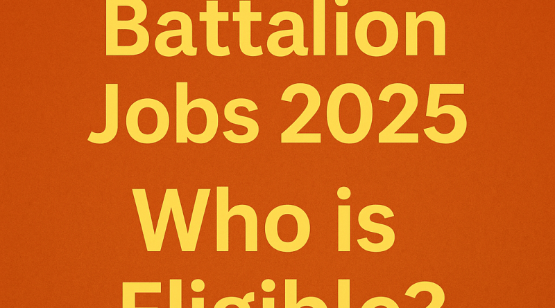 JK Border Battalion Jobs 2025 – Who is Eligible? The Jammu and Kashmir Police is expected to announce fresh recruitment for Border Battalions in 2025, especially targeting border districts like Jammu, Kathua, Poonch, Rajouri, and Baramulla. This article explains who is eligible, important criteria, and what documents you'll need.