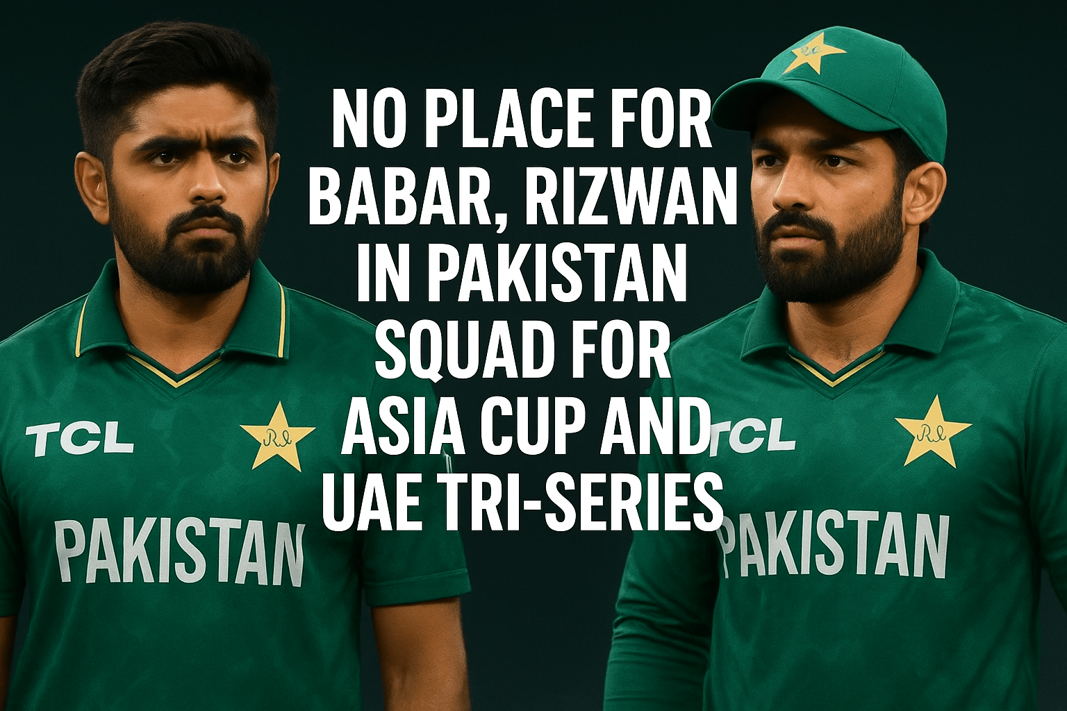 No place for Babar, Rizwan in Pakistan squad for Asia Cup and UAE tri-series