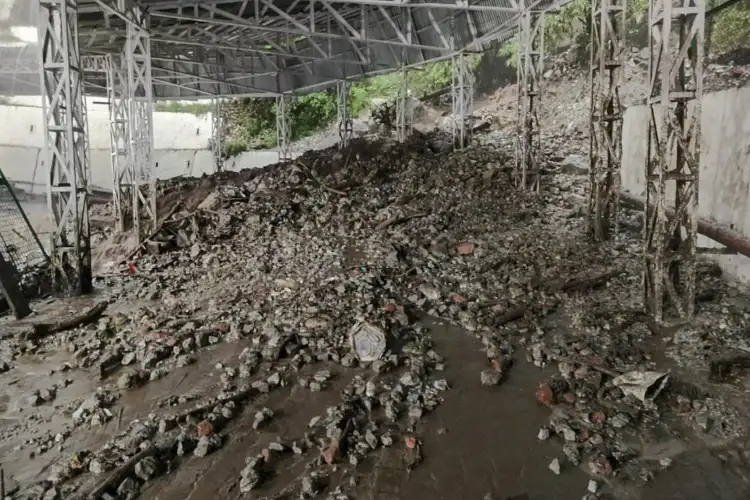 Jammu News: Landslide hits track of Mata Vaishno Devi shrine