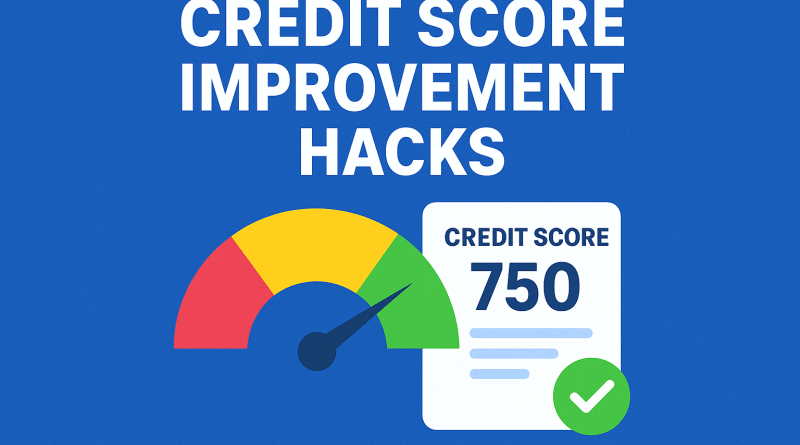 10 Proven Credit Score Improvement Hacks to Boost Your CIBIL Score Fast