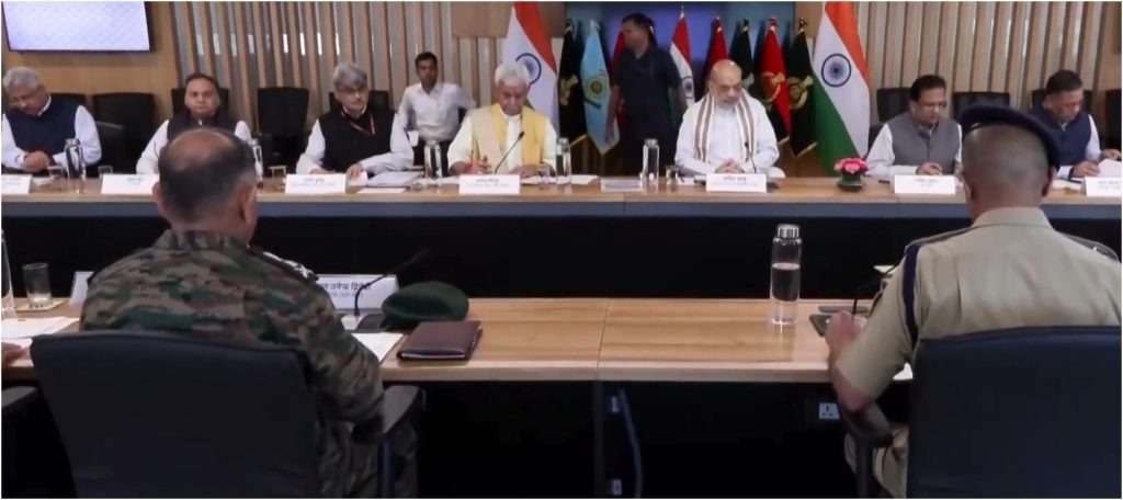 Amit Shah reviews J&K security; lauds agencies role post-Pahalgam attack