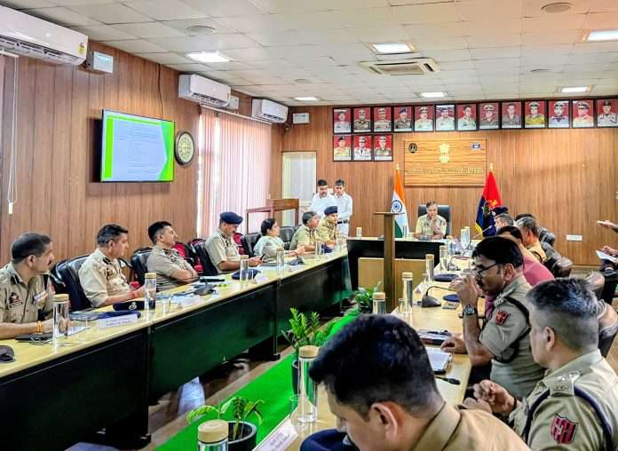 IGP Reviews Policing Progress In Jammu, Stresses Alignment With India 2047 Vision