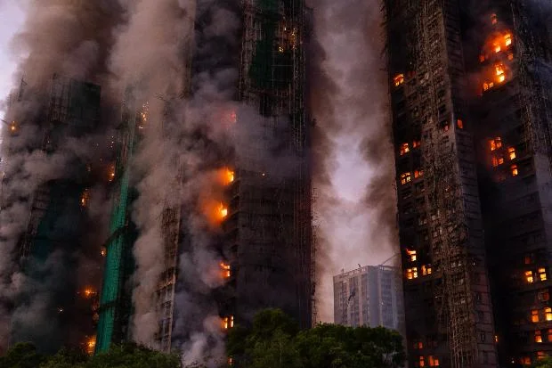 Death toll in Hong Kong high-rise inferno mounts to 65