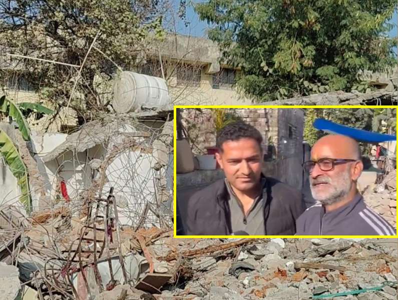 Jammu scribe house demolished in JDA anti-encroachment drive, Hindu neighbour offers land to rebuild