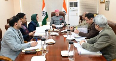 CM Chairs Cabinet Meeting In Jammu, Reviews Key Administrative And Developmental Matters