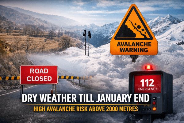 Dry Spell to Continue Across J&K Region Till Month-End
