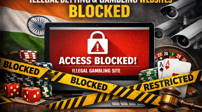 Govt blocks 242 illegal betting, gambling website links