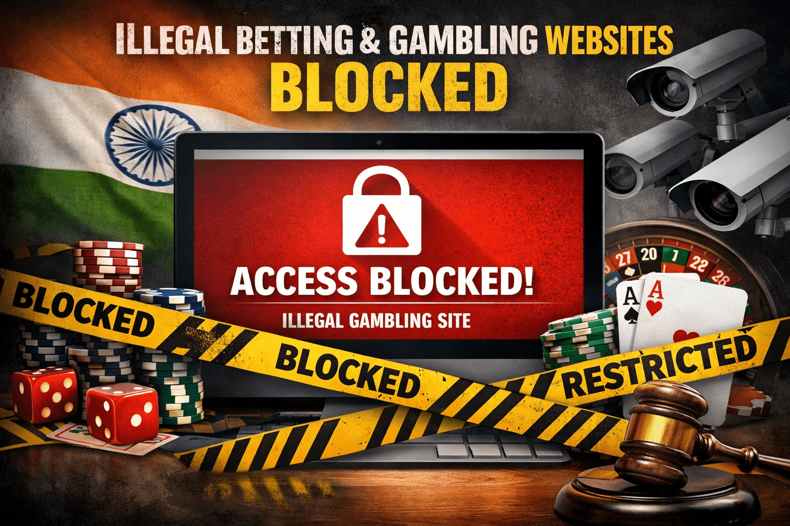 Govt blocks 242 illegal betting, gambling website links