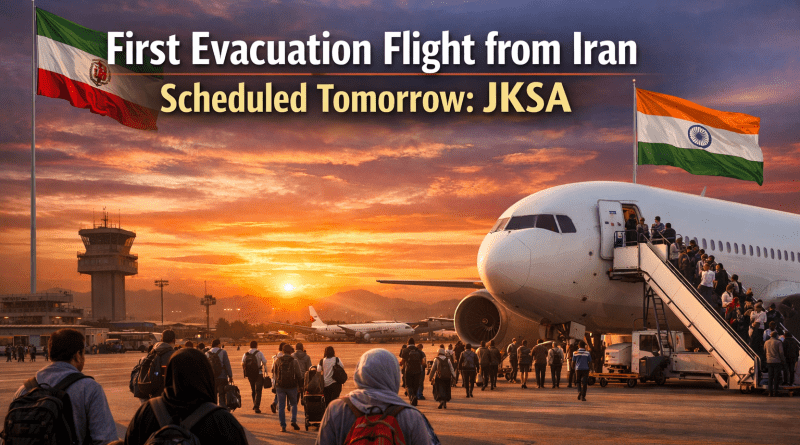 JKSA Confirms First Iran Evacuation Flight as Airspace Reopens