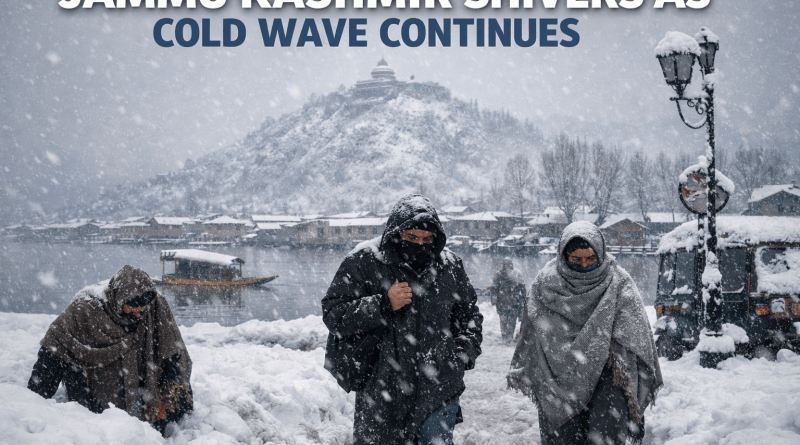 Jammu Kashmir Shivers as Cold Wave Continues