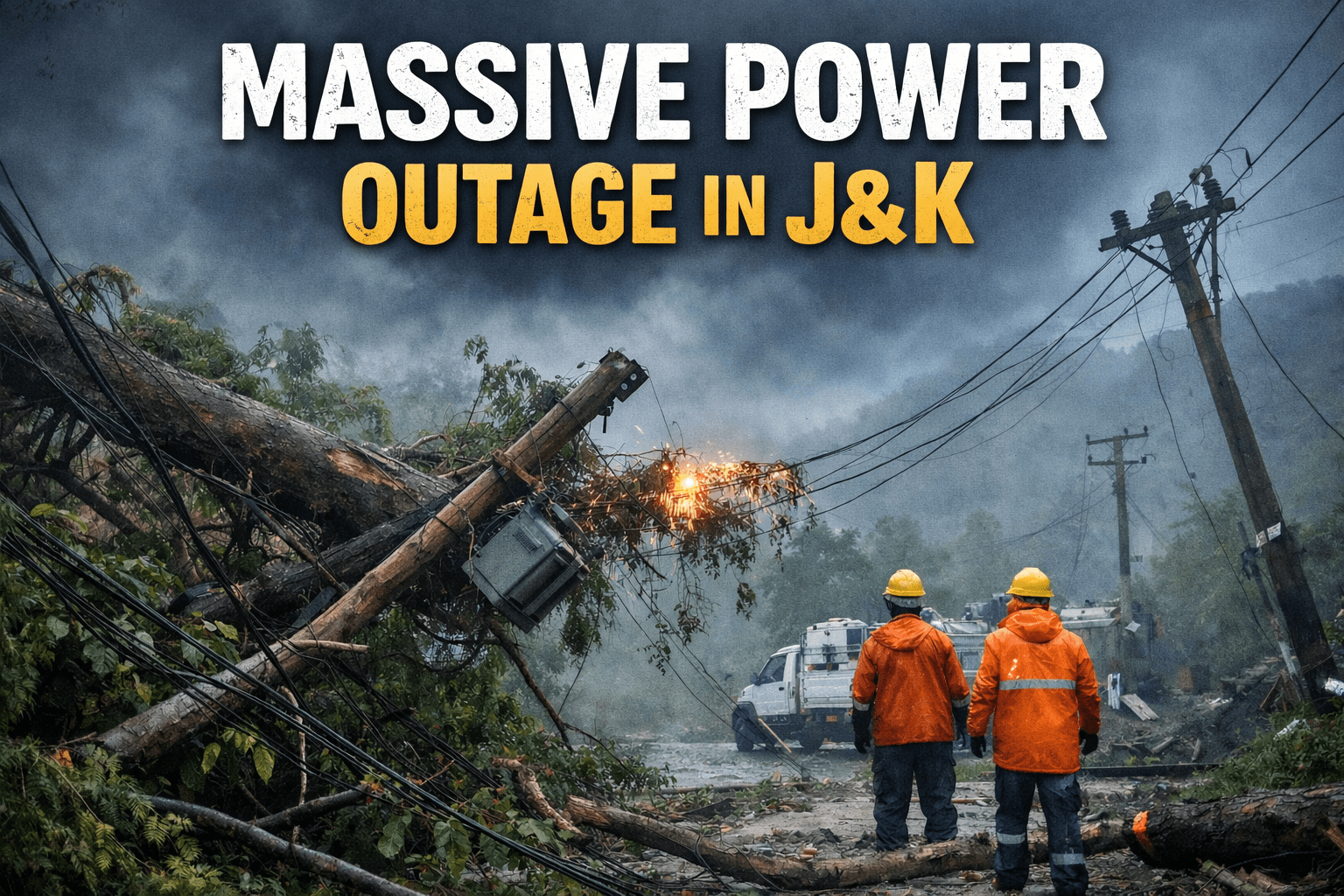 Massive Power Outage in J&K