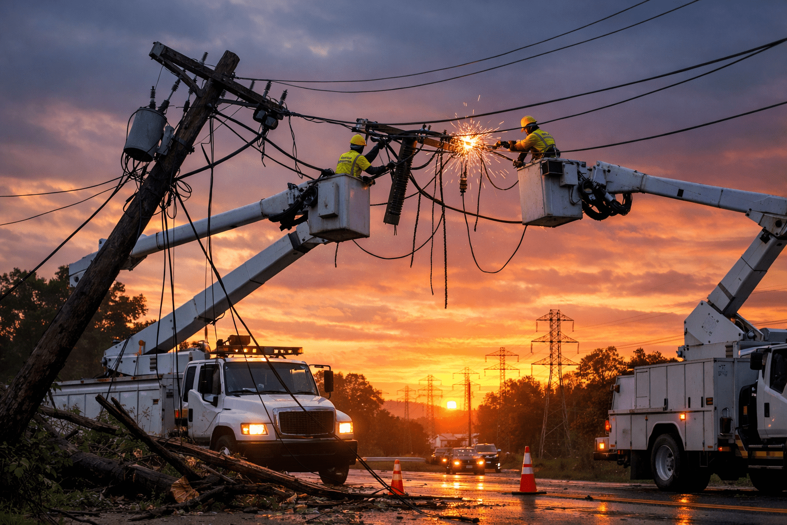 Over 45% Power Restored After Gusty Winds Damage Lines, Poles in Qazigund : AEE KPDCL