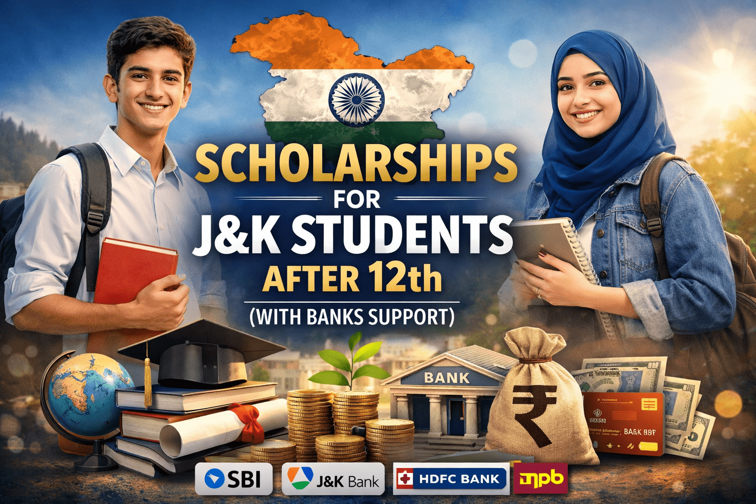 Best scholarships for J&K students after 12th