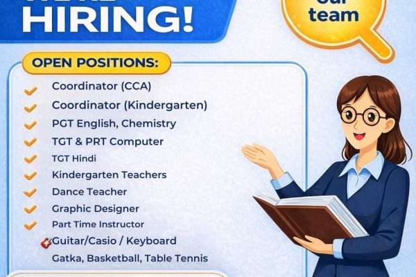 Job Recruitment in Srijan International School, Jammu