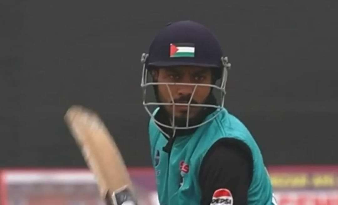 Enquiry Ordered Against Kashmiri Cricketer Over Palestinian Logo On Helmet
