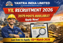 Yantra India YIL Recruitment 2026